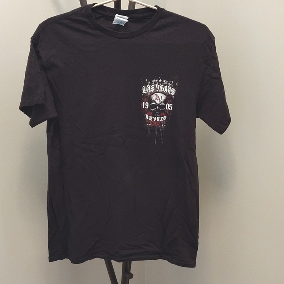 Delta Pro Weight Las Vegas Skull Tshirt - Picture 1 of 5